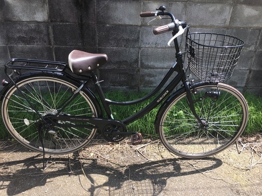 軽快車26インチ6段変速オートライト (mitimasa) 町田の自転車の中古 