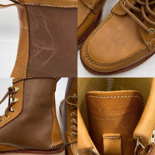NEW ENGLAND ニューイングランド FIELDS MAN BOOTS フィールズマンブーツ US8 26cm メンズ