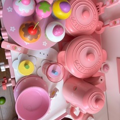 おまけつき✨マザーガーデンのキッチン　野いちご　デラックス おままごとセット
の画像