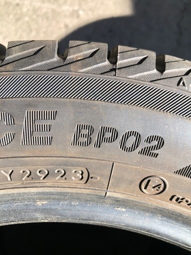 ヨコハマ製 155/65R14 スタッドレス 3本