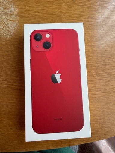 [取引者キャンセルのため再出品]電池純正新品100%  iPhone13赤128GB