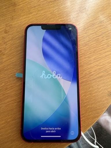 [取引者キャンセルのため再出品]電池純正新品100%  iPhone13赤128GB