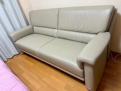 himolla（ヒモラ）ソファ 3人掛け幅188cm 革 (R) 北綾瀬のソファ《3人 
