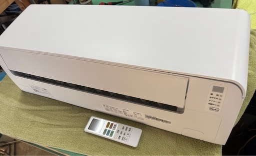 ハイセンス　ルームエアコン　2025年製　6畳用　室内機クリーニング済み
