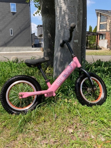 アリエル　プリンセス　自転車　女の子　18インチ（ストライダー付）
