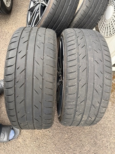 M'z SPEEDアルミホイールタイヤセット22インチ 9J ４本