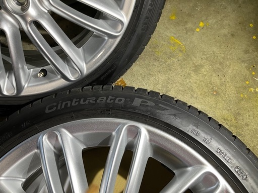 バリ溝　MINIクーパーS F56 純正ホイール &タイヤセット　205/45/R17   PCD112  オフセット54 5H