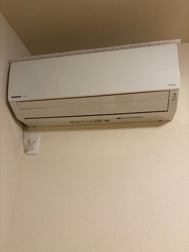 【決まりました】Panasonic エオリア　エアコン　室外機　6畳　２０１４年製