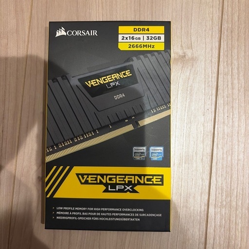 CORSAIR VENGEANCE LPX　DDR4 16GB×2 2666MHz