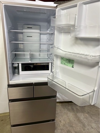 1年保証/格安】日立 6ドア冷蔵庫 R-HWS47T 2024年製 470L (お宝電気 