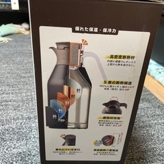 テンピーク超保温　　新品
ステンレス魔法瓶の画像