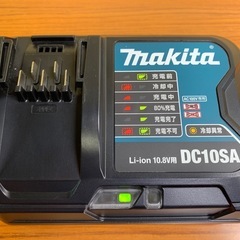 ★通電確認済★makita マキタ 純正 急速充電器 DC10SA Li-ion 10.8V/12Vmax バッテリー 対応 AC100V専用 電動工具 充電器 マキタ充電器の画像