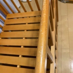 ベビーベッド コンビ 組立式の画像