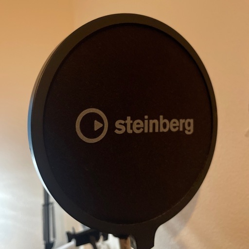 Steinberg コンデンサーマイク ポップフィルター付き【歌ってみた】