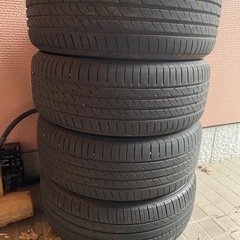 車　17インチ　アルミホイール　215-50-17の画像
