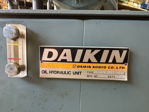 ダイキン工業 油圧ユニット ND89-201-50   値段交渉OK！