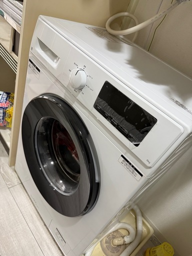 ニトリの
6kgスリムドラム式洗濯機 (乾燥なし)