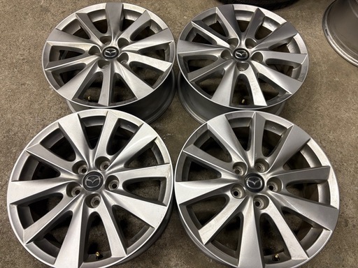 マツダ純正 CX-5純正アルミ 17インチ 17×7J 5H114.3PCD+50 4本 純正 