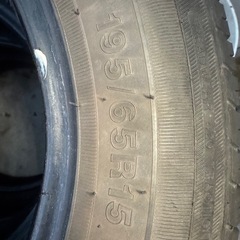 195/65R15 タイヤ4本　の画像