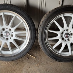 18インチ　アルミホイールの画像