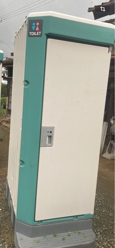 仮設トイレ　