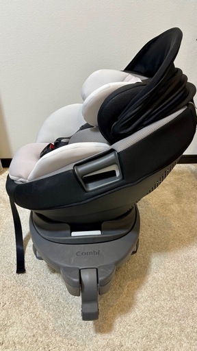 【美品✨】Combi THE S ISOFIX CG-TRL｜新生児OK?回転式｜フルセット（インナー・ベース付）】
