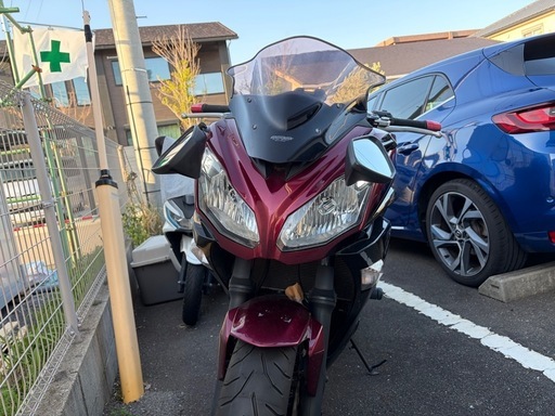 カワサキ　Ninja400 2016年式ワインレッド　車検間近