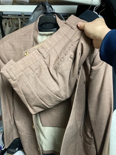 イッセイミヤケ  ジャケット　パンツセットアップM
