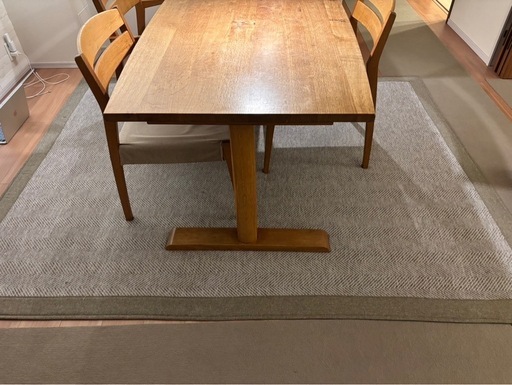 飛騨家具高級⭐︎ダイニングテーブルセット