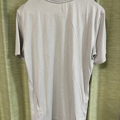 NIKE ナイキ DRI-FIT Tシャツ グレー ビッグロゴ Lサイズの画像