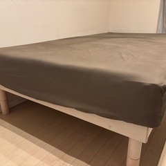 【無料】セミダブルベッド(フレームのみ可)の画像