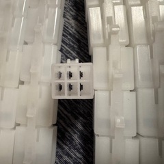 110型6極カプラー オス 130個セット　コネクター　ハーネス　ケーブルの画像