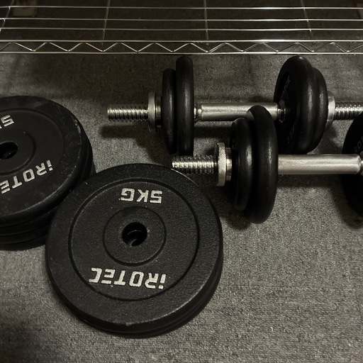 iROTEC アイロテック　ダンベル　54.8kg 
