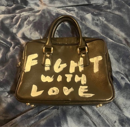COMME DES GARCONS ペイントバッグ