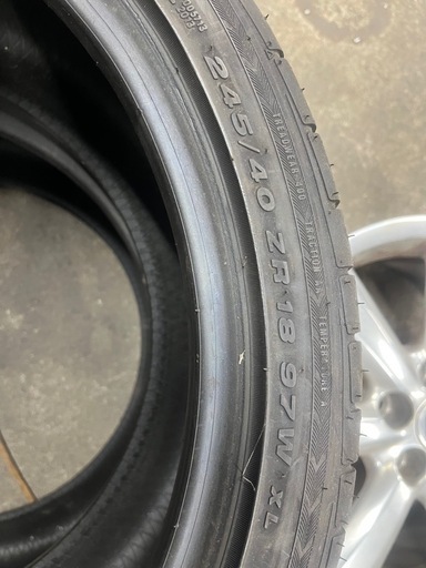 245/40R18 2本　ATR バリ目　18インチ