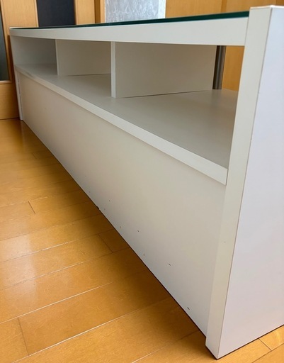 ガラスボードテレビ台