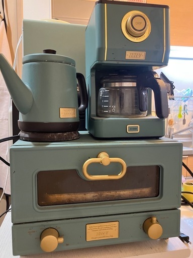 【3点セット】トースター、コーヒーメーカー、ケトル