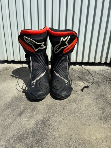 Alpinestarsバイク用レーシングブーツ（中古）
