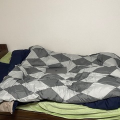 シングルベッド（収納付き・コンセント付き・マットレス付き）／引き取り＆自分で解体できる方の画像