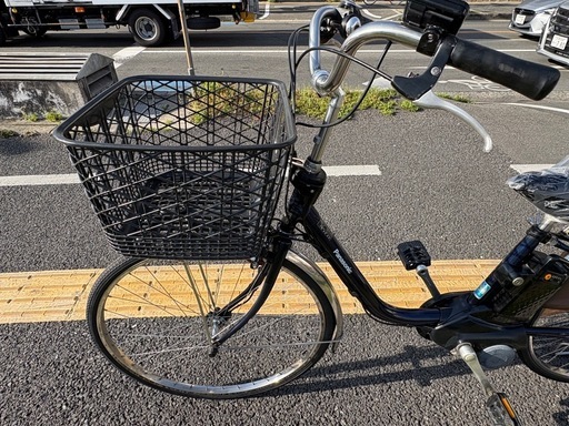 078中古 Panasonic電動アシスト自転車12Ah 大阪 (となりの樹) 近鉄八尾 