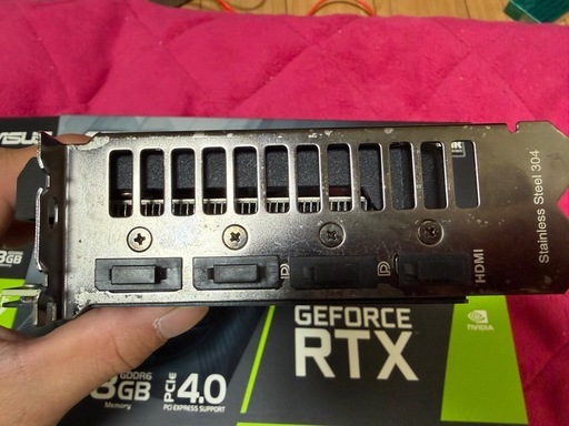 NVIDIA GeForce RTX3060Ti 8GB
