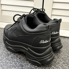 厚底スニーカー★靴　シューズ★22cm キッズ　子供　の画像