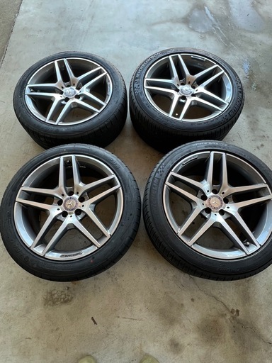 Sクラス　AMG　W222 メルセデスベンツ純正　A2224010100　19X8.5+38/9.5+38　5/112 245/45R19/275/40R19　　