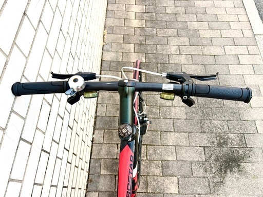 スポーツ自転車で