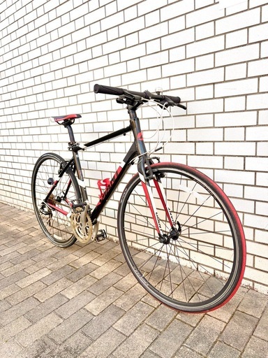スポーツ自転車で