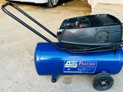 アネスト岩田 オイルレス コンプレッサー FX2200 動作品