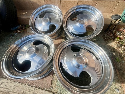 希少 BOYDS DEUSE NINJA 17インチ 7j 4穴 108/114.3 ビレットホイール キャストホイール USDM
