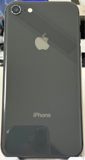 iPhone8 ブラック 動作確認済 本体のみ
