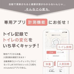 miruto 猫用全自動スマートトイレ (Mimi)の画像