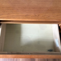unico テレビボード オーク材の画像